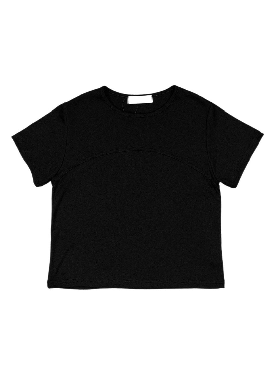 受注制【OaKS】cropped half sleeve t-shirt (3color)