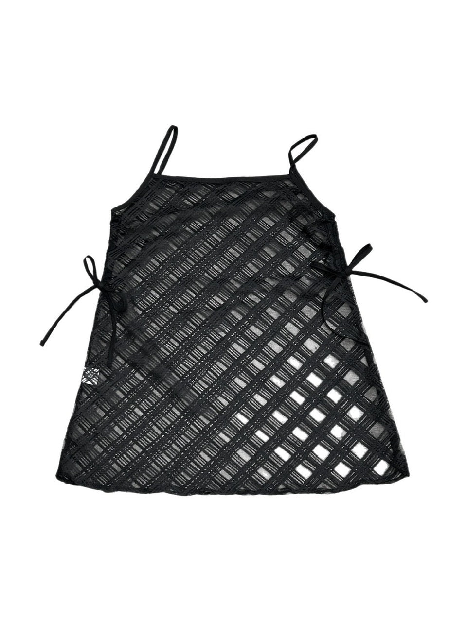 受注制【OaKS】layered check onepiece (2color)