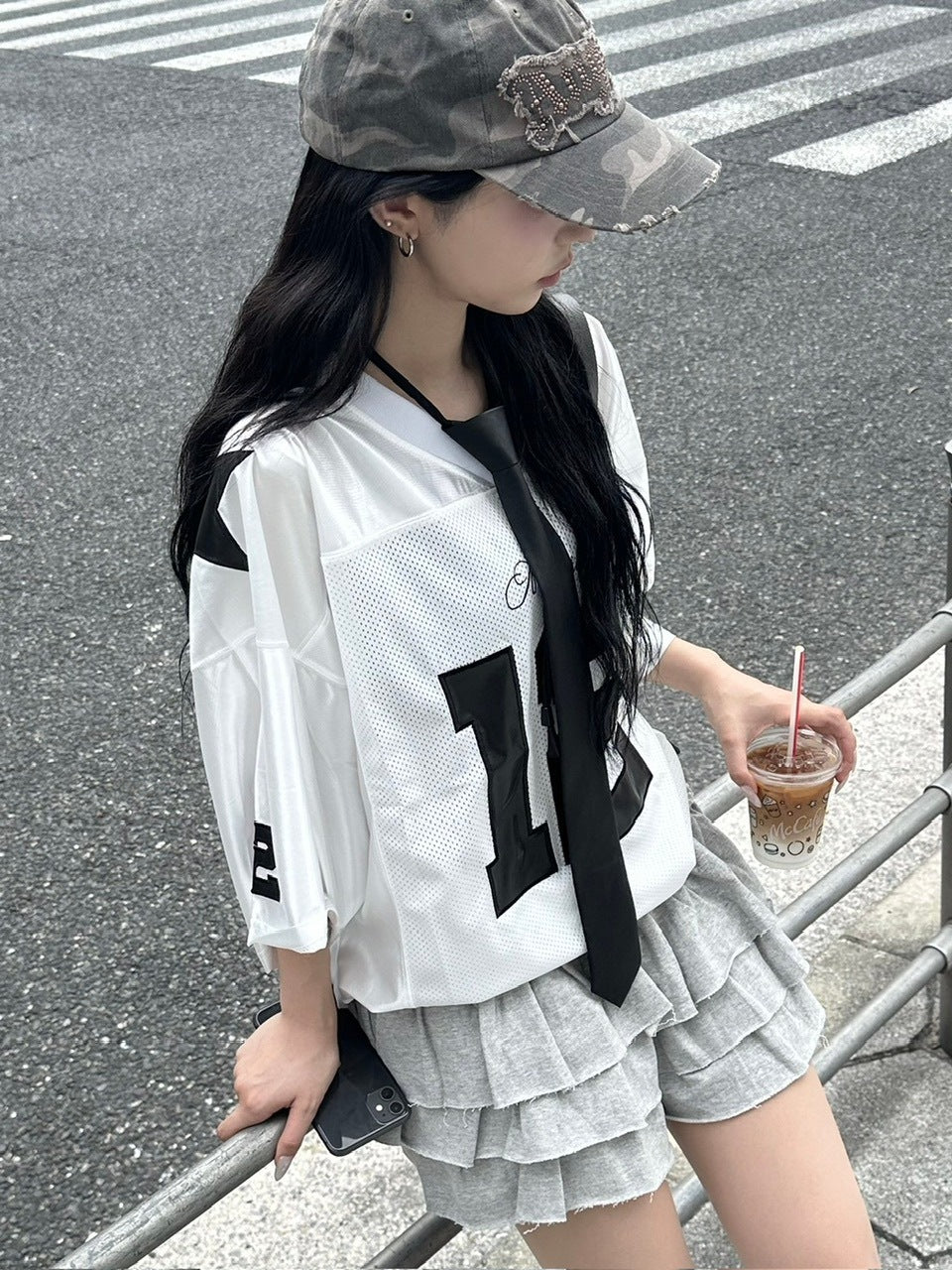 受注制【Never mind the XU】leather necktie