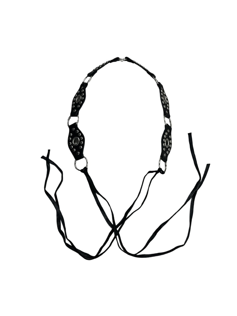 受注制【Never mind the XU】studs western belt