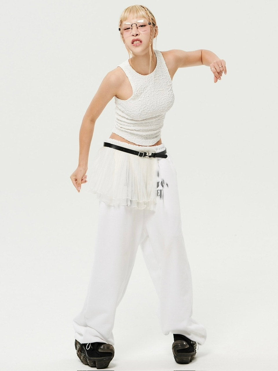 【HOLY NUMBER 7】Essential Dancer Crop Tank Top