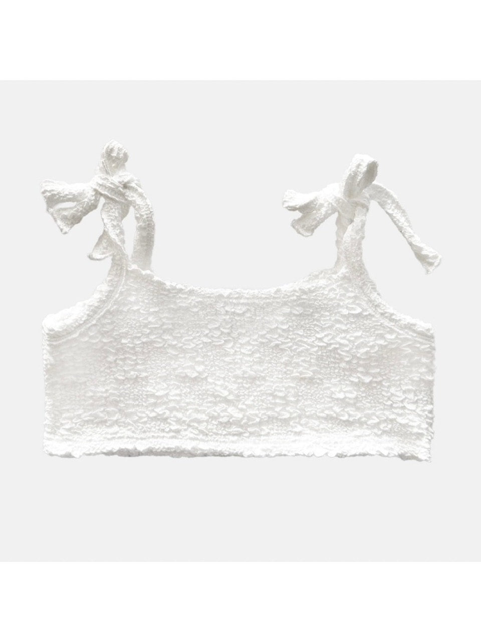 【HOLY NUMBER 7】Lace layered bustier