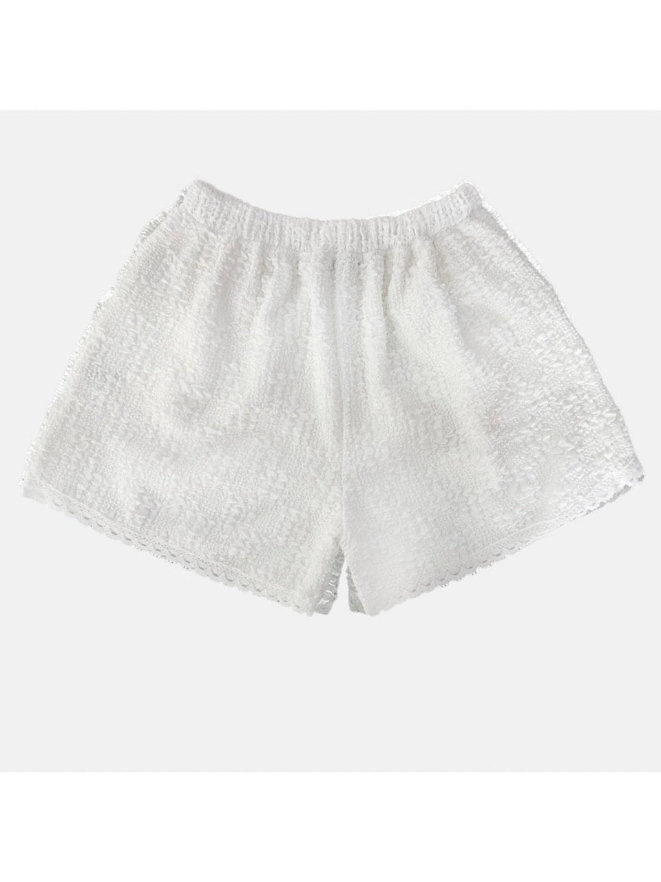 【HOLY NUMBER 7】Lace banded short pants