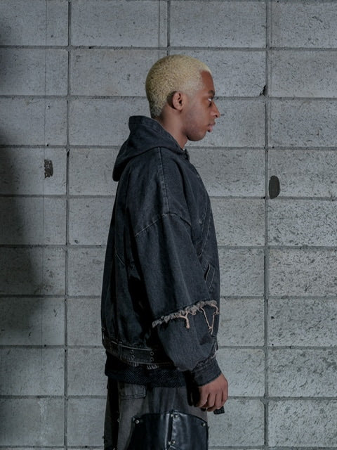 【DIG YOUR OWN GRAVE】DENIM PULLOVER (2color)