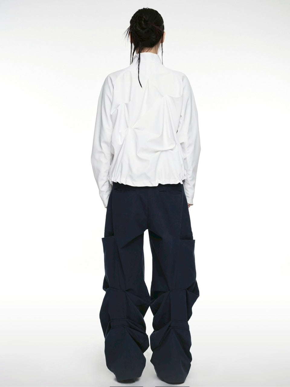 【NACHE】PINTUCK WIND BREAKER (UNISEX)