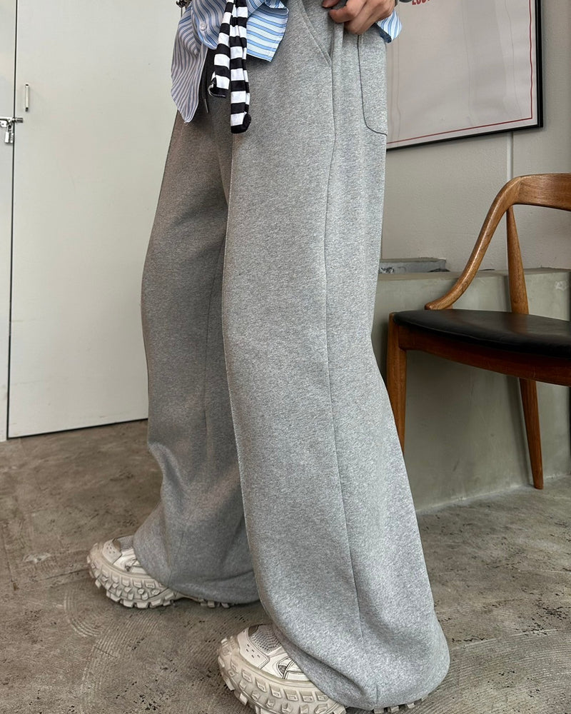 国際配送【LUV CODE】center press sweat pants