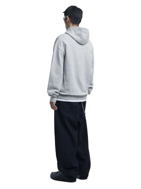 【NOMANUAL】S.P.L HOODIE / 【ノーマニュアル】ロゴ長袖パーカー