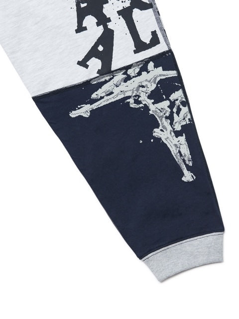 【NOMANUAL】MIXED GRAPHIC LONG SLEEVE TEE