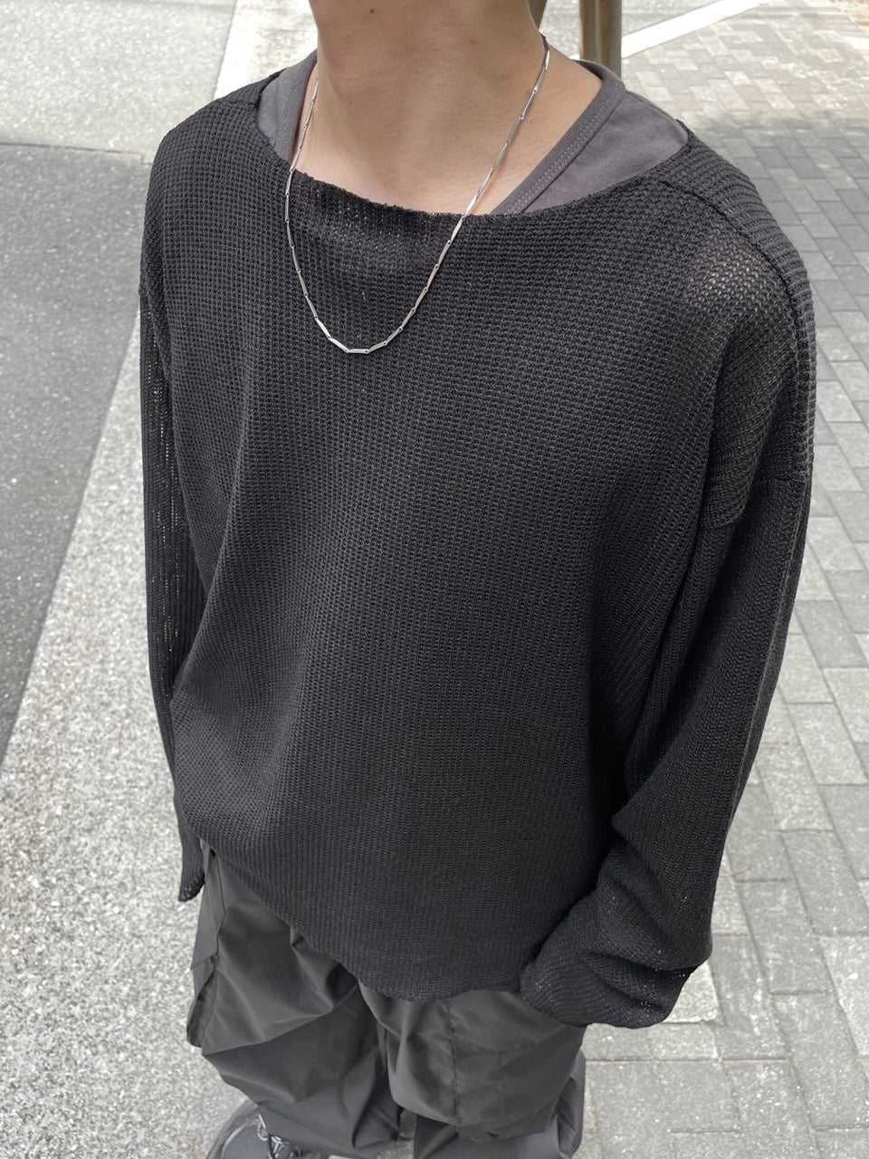 受注制【Chikashitsu +】attachment chain necklace