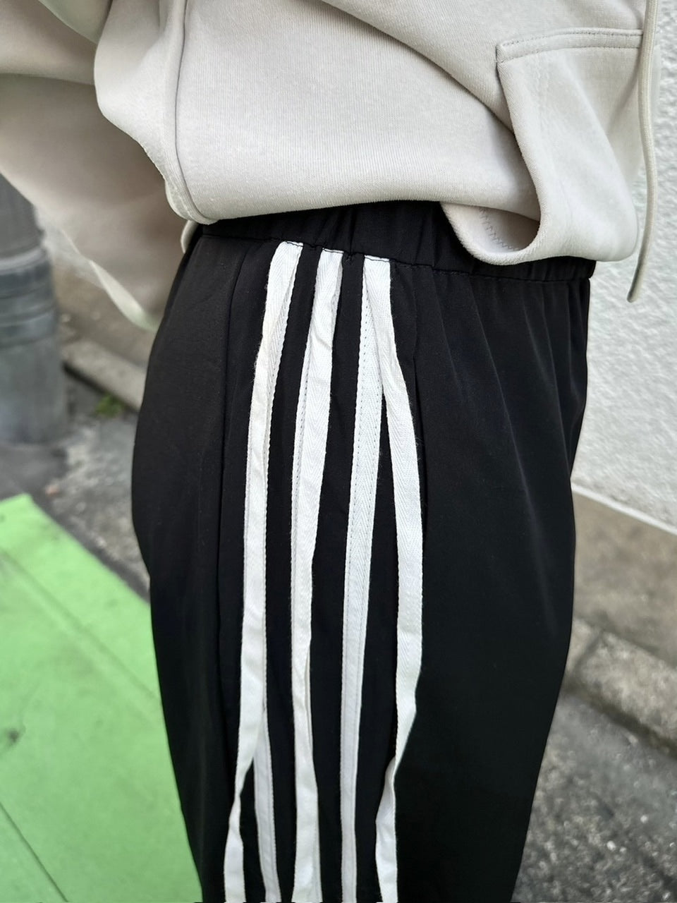 国際配送【LUV CODE】ribbon track pants