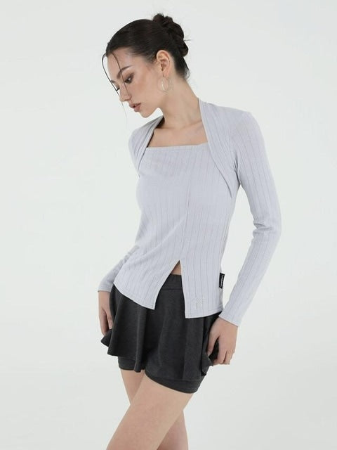 【Uglyshadow】US FLARE SKIRT PANTS