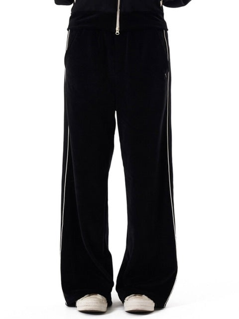 【AAKAM】Western Piping Track Pants