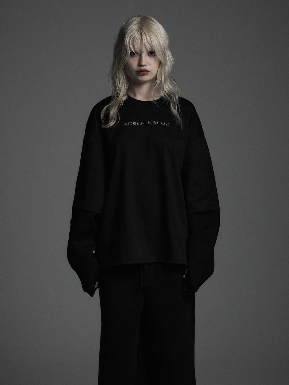 【Rosen Kreuz】the taste“V” LAYERED LONG SLEEVES