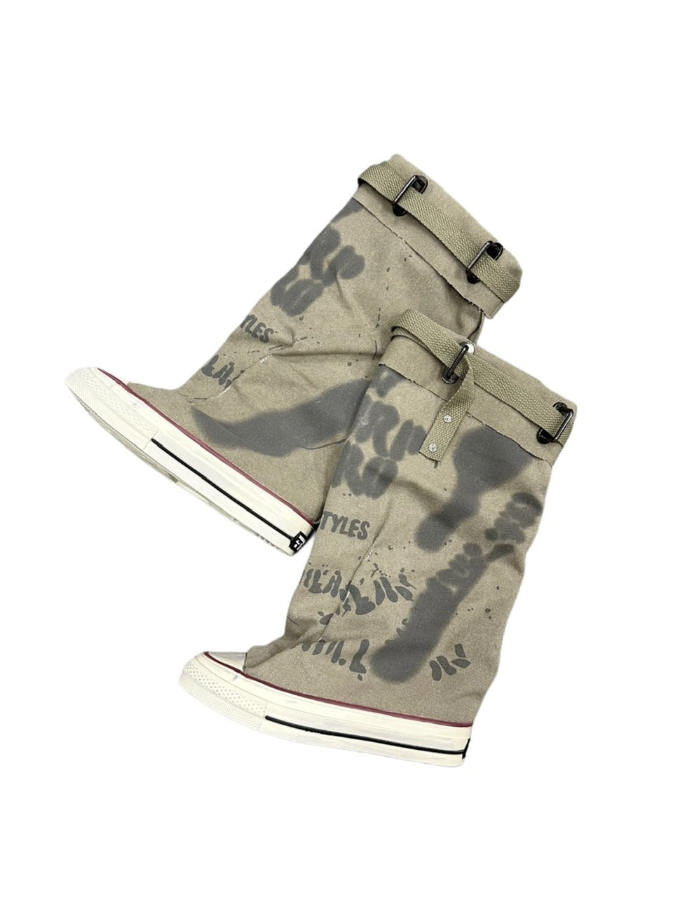 受注制【Never mind the XU】loose canvas shoes