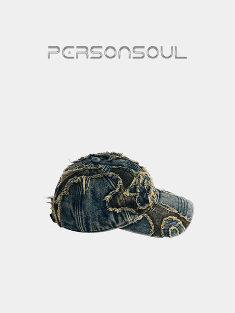 【PERSONSOUL】Symbol Stain Cap