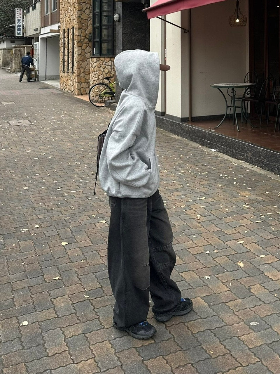 受注制【youll】double zip hoodie (2color)