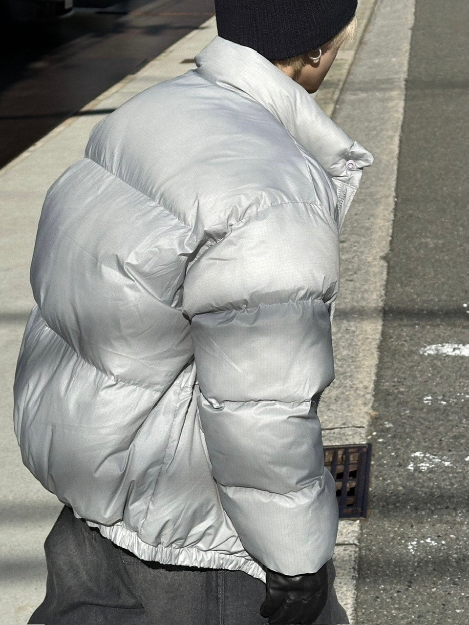 受注制【Chikashitsu +】unisex padding heat jacket (3color)