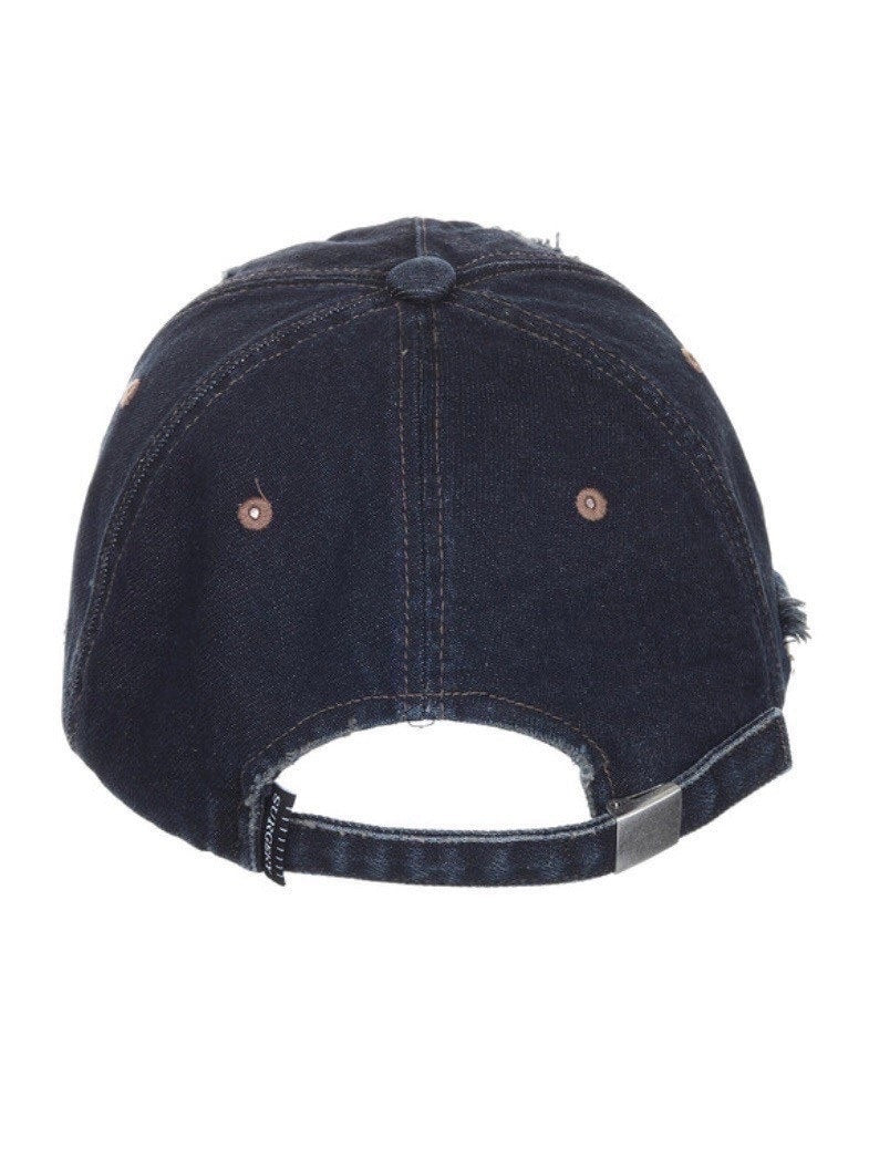 【SURGERY】surgery distroyed denim cap / 【サージェリー】ダメージデニムキャップ