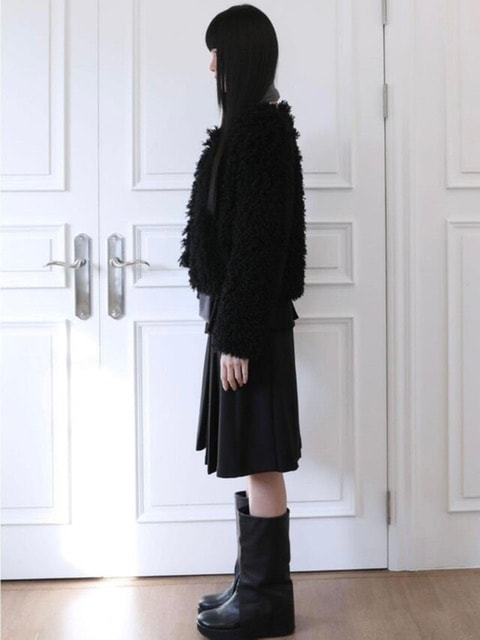 【Uglyshadow】PUPPY JACKET / 【アグリーシャドウ】パピーファー長袖ジャケット