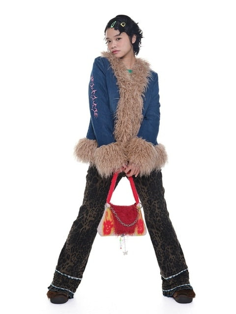 【YOUTHBATH】Fluffy washed jacket