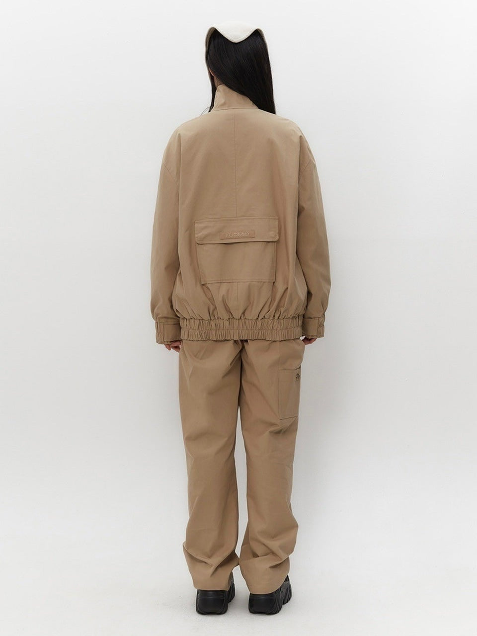 【TUOMIO】KNIT STRAP BONNET