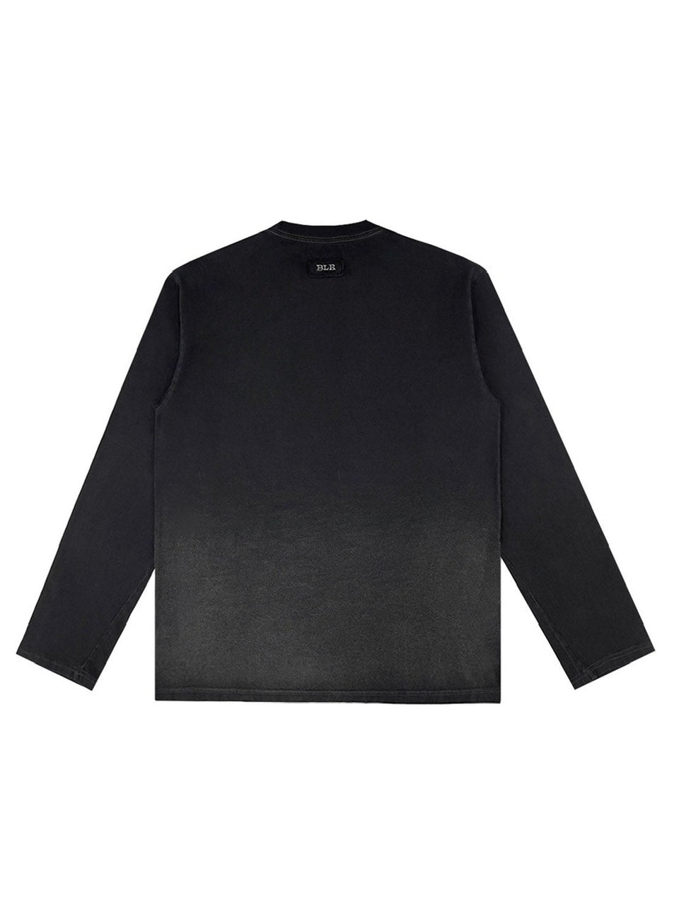 【BLR BLUER】RAIN DESTROYED GRADATION BLEACHED LONG SLEEVE