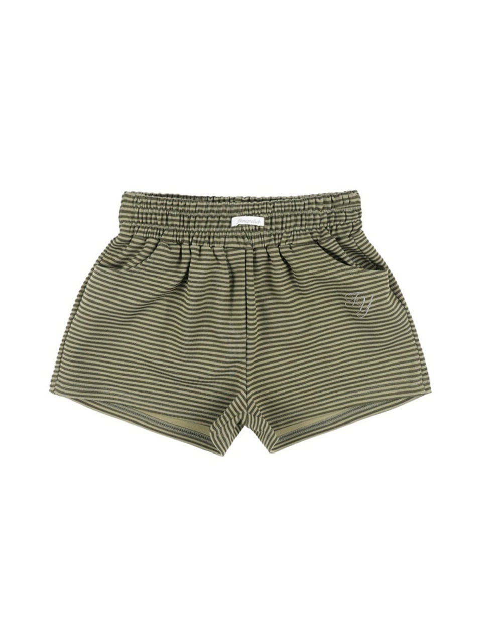 【FANCY CLUB】FY STRIPE MICRO SHORT PANTS