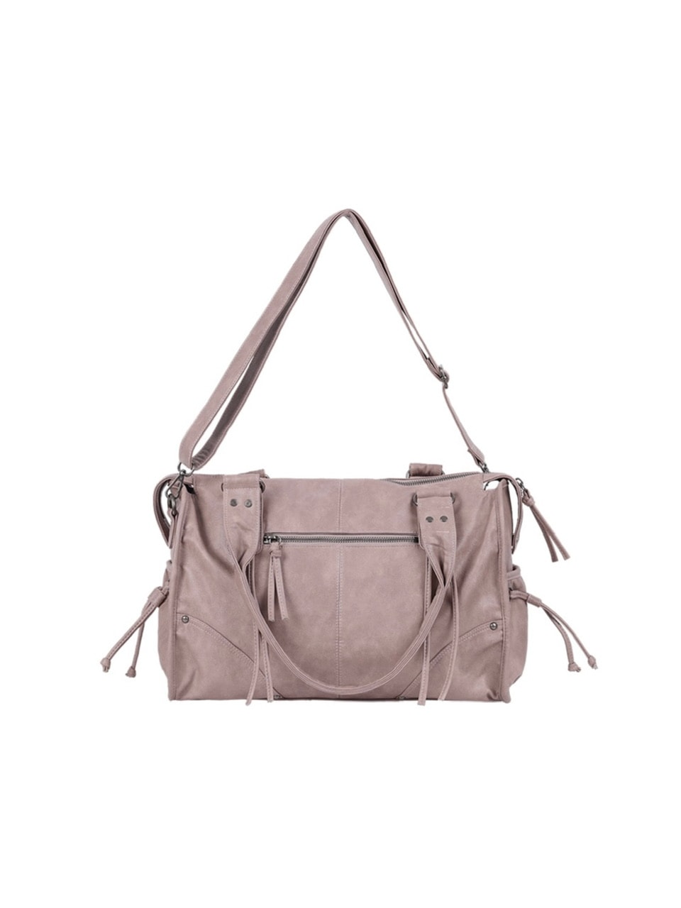 【FANCY CLUB】BELTED WASHING LEATHER BAG / 【ファンシークラブ】ベルトウォッシングレザーショルダーバッグ