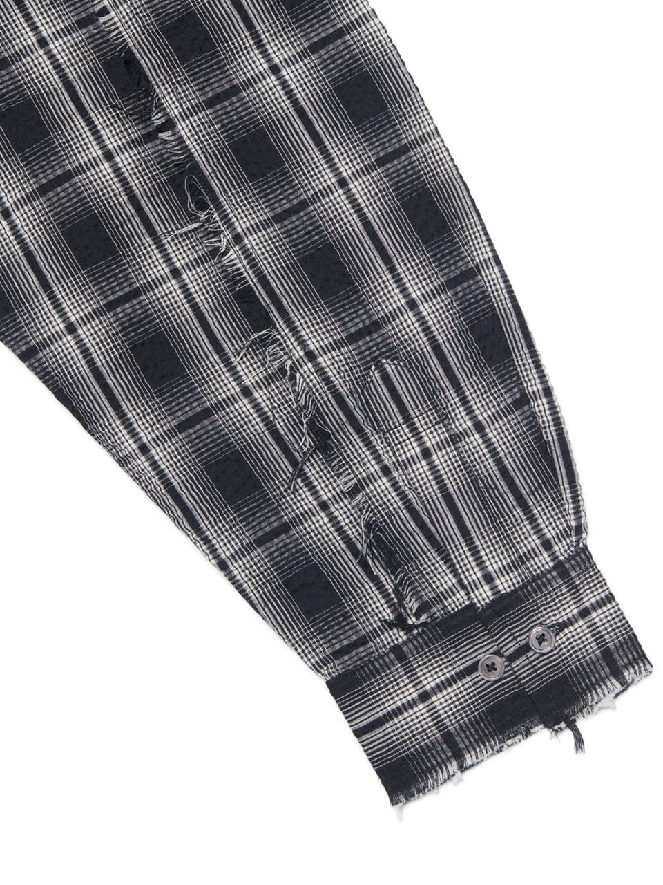 【NOMANUAL】SEERSUCKER CHECK SHIRTS