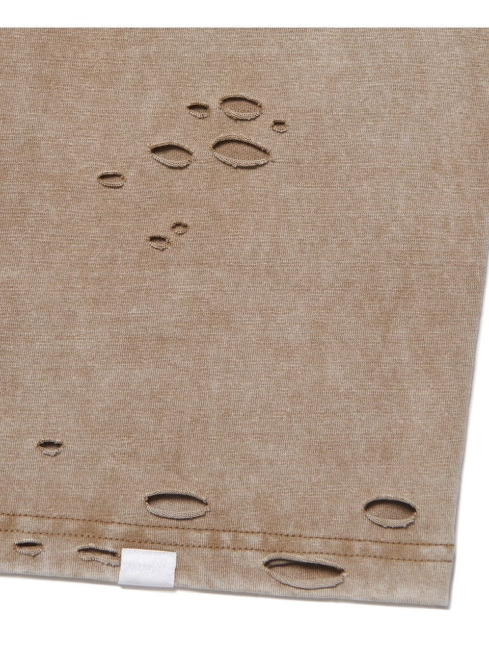 【NOMANUAL】ECDYSIS DAMAGED T-SHIRT