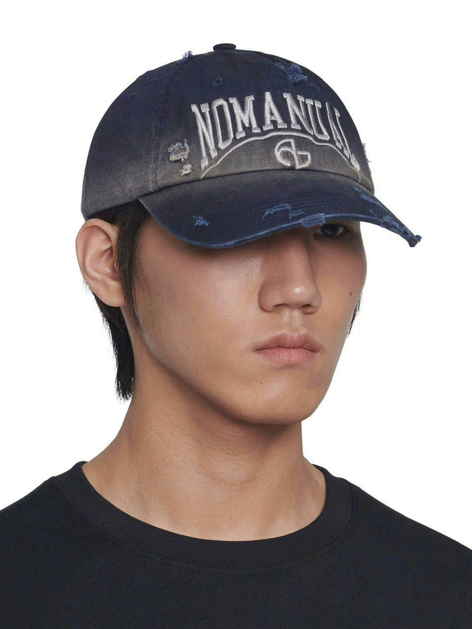 【NOMANUAL】DESTROYED BALL CAP