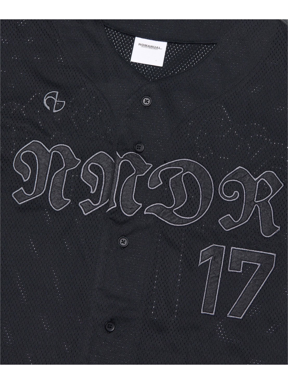【NOMANUAL】SMOKE BALL MESH JERSEY