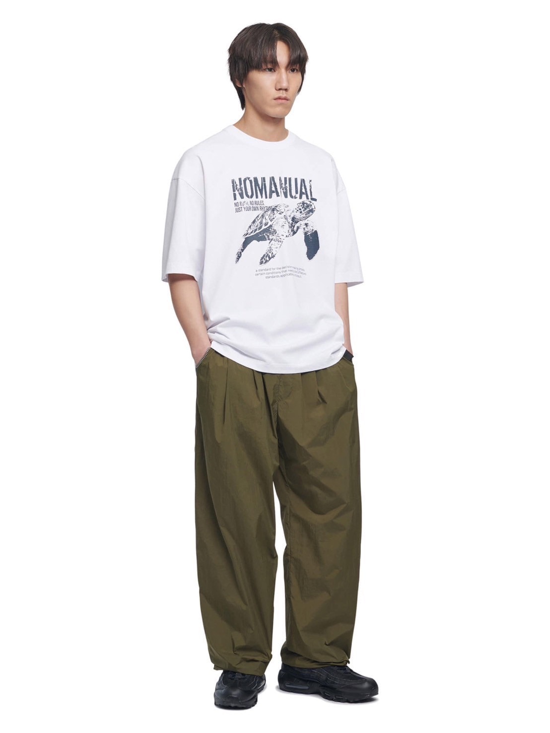 【NOMANUAL】TURTLE T-SHIRT