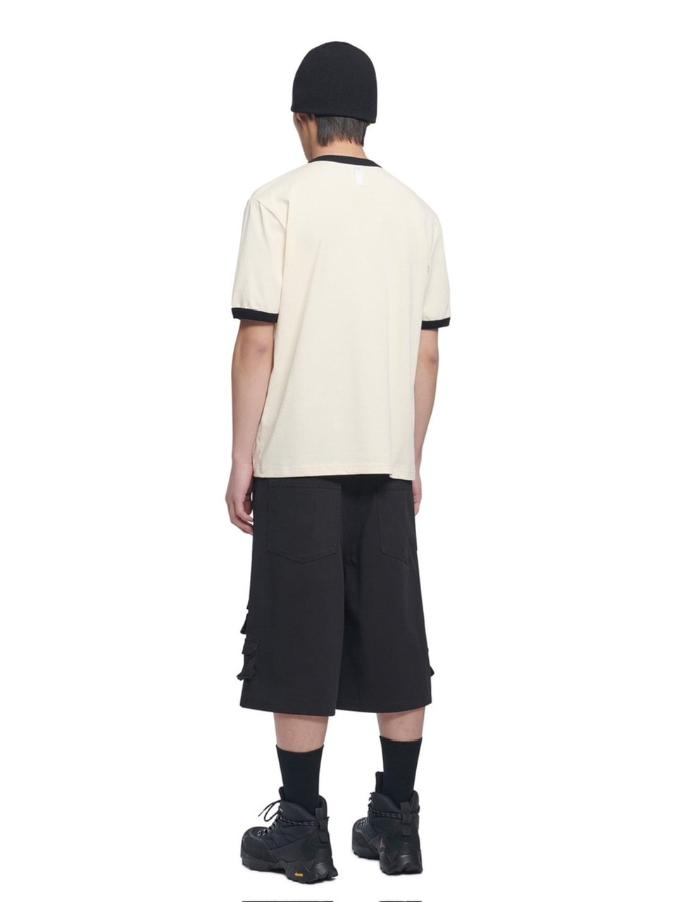 【NOMANUAL】N.D RINGER T-SHIRT
