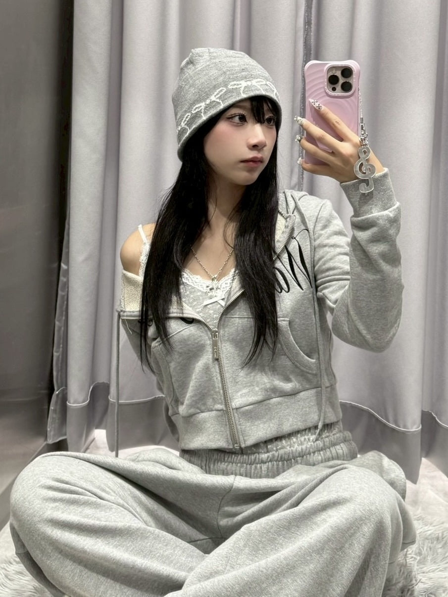 受注制【nmtc +】embroidery sweat pants (3color) / 【エヌエムティーシープラス】プリントロゴスウェットパンツ