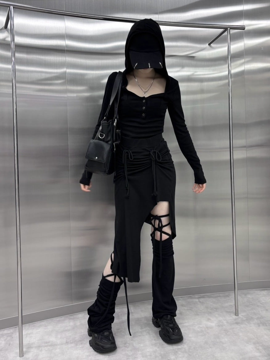 受注制【nmtc +】hooded long sleeve (2color)