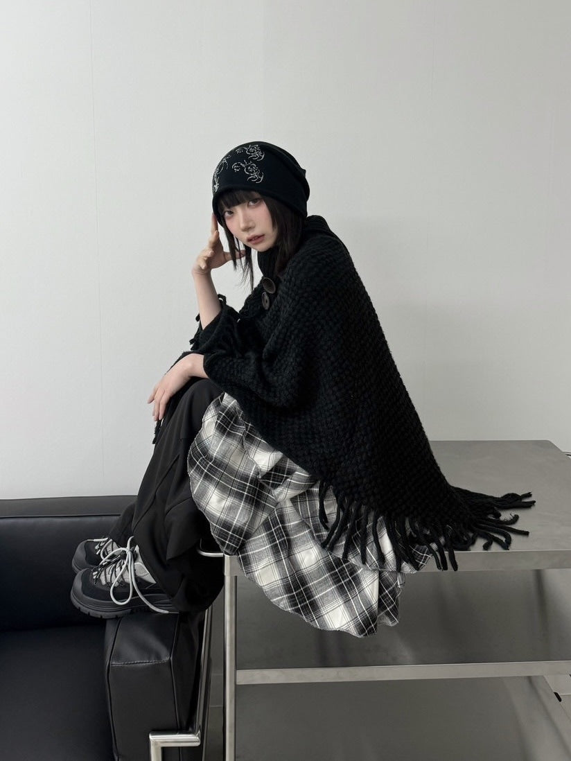 国際配送【Nerd out XU】Chaos design beanie (2color)