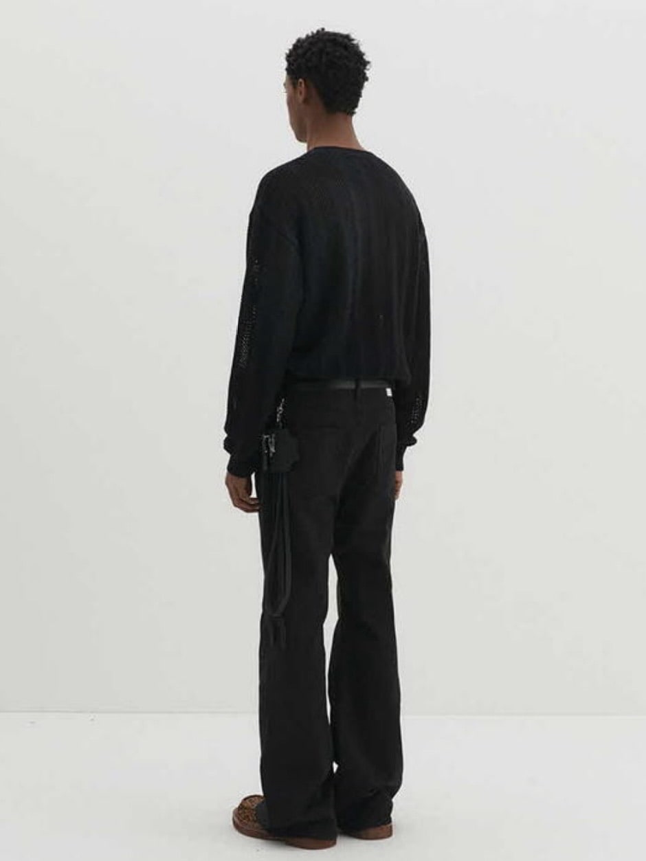 【DNSR】Meshed Crop Knit