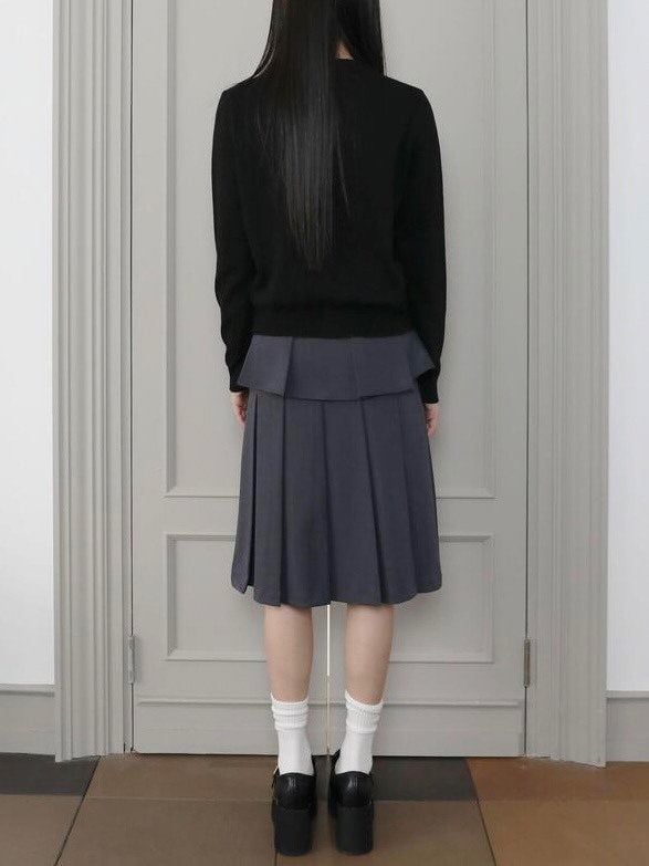 【Uglyshadow】25 TULIP MIDI SKIRT