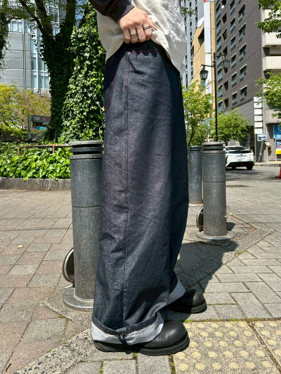 受注制【youll】selvedge denim pants