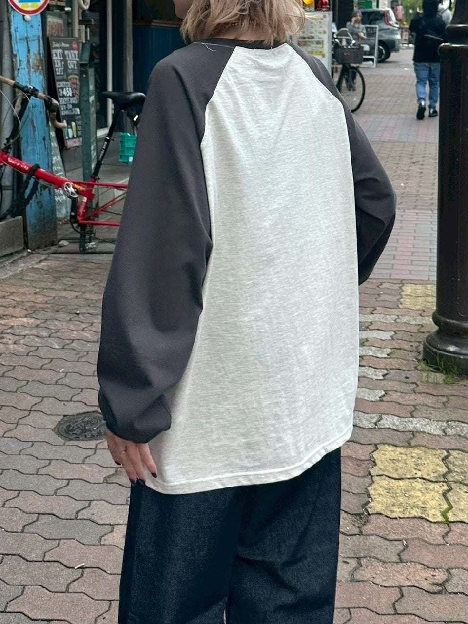 受注制【youll】explore raglan long sleeve tee