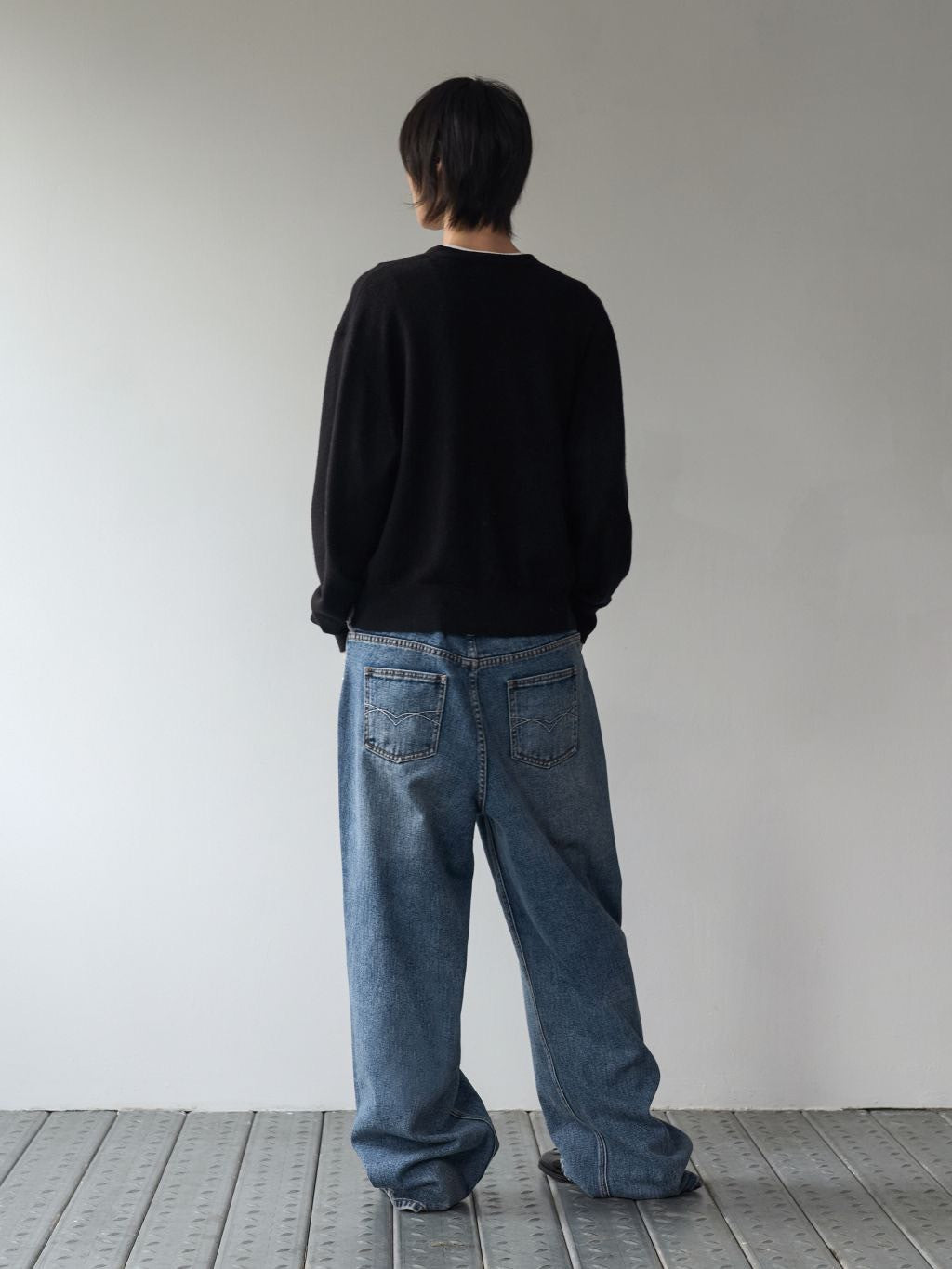 【ROCK CAKE】Argyle Stitch Knit Cardigan