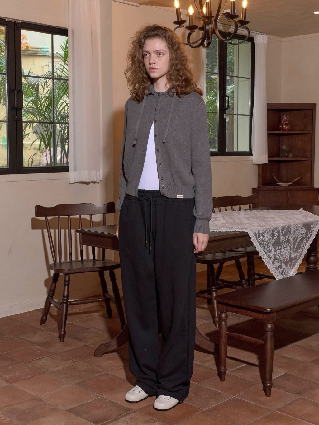 【ROCK CAKE】96 Applique 2way Jogger