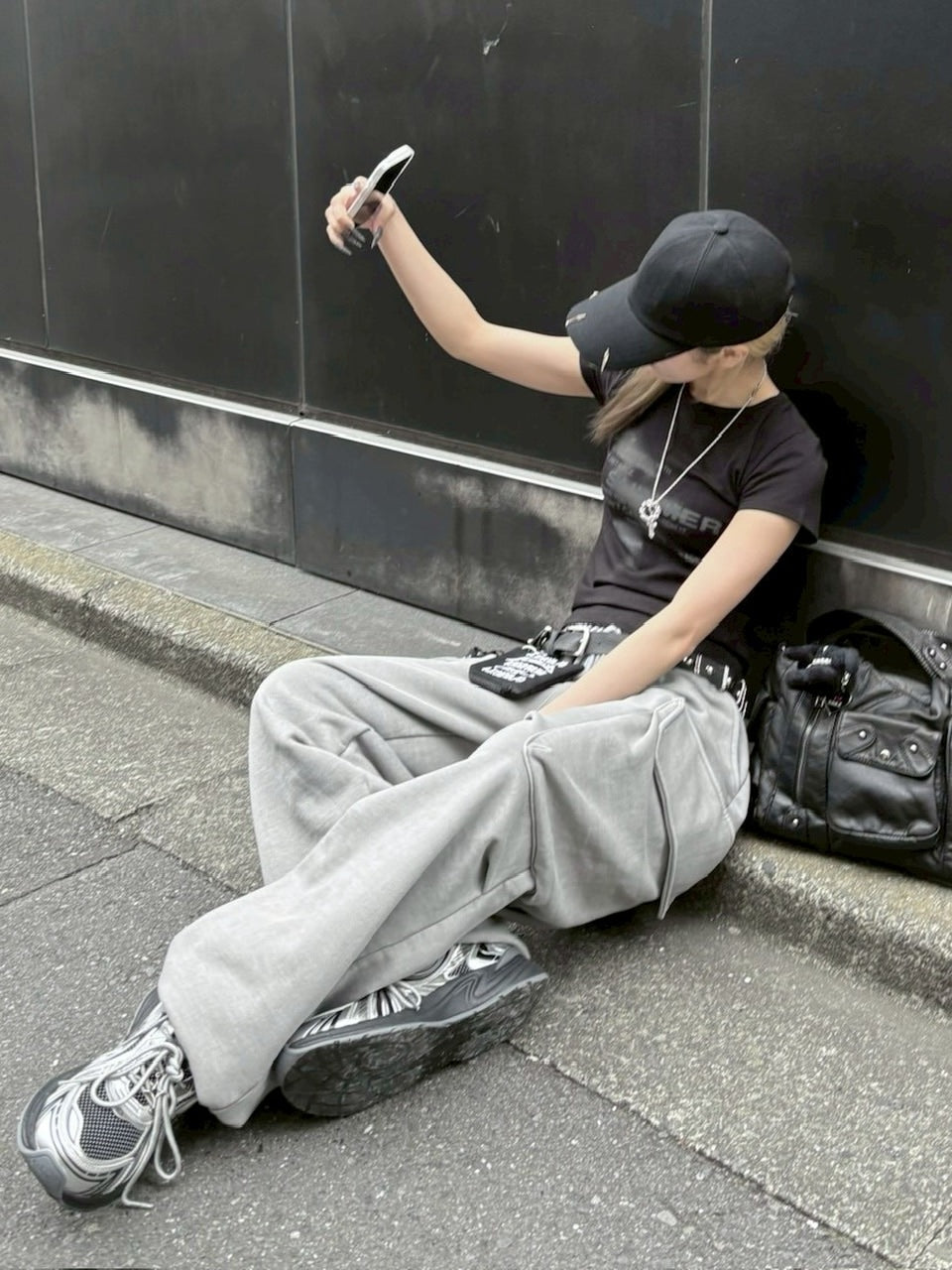 【nmtc +】oversized pigment sweat cargo pants (2color)