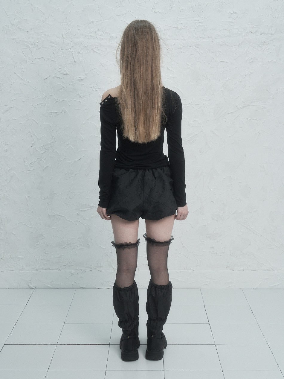 【SETUP‐EXE】V-NECK CROSS TOP