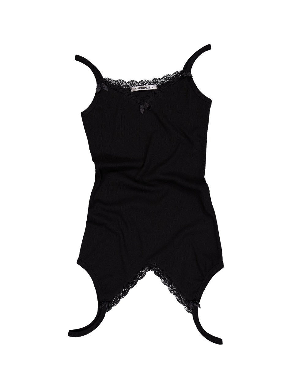 【SETUP‐EXE】LACE UP DOWN SLEEVELESS