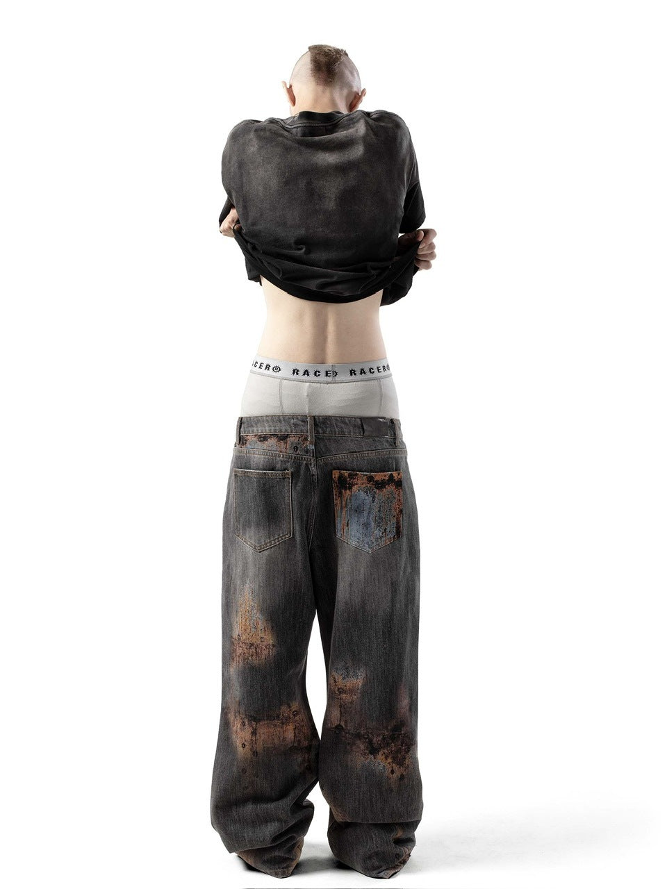 【RACER WORLDWIDE】Rust Cross T-Shirt