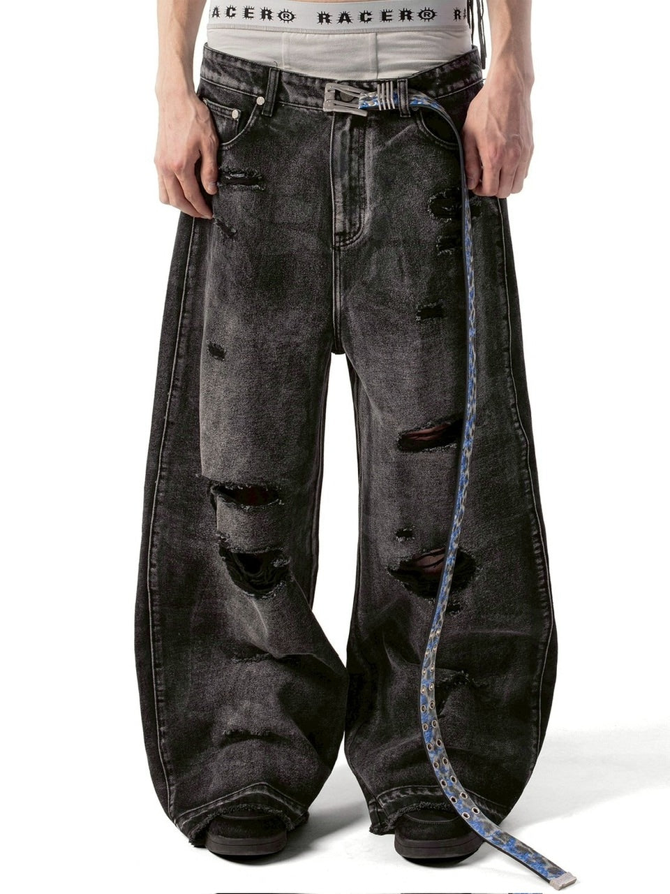 【RACER WORLDWIDE】Laser Camo Jeans