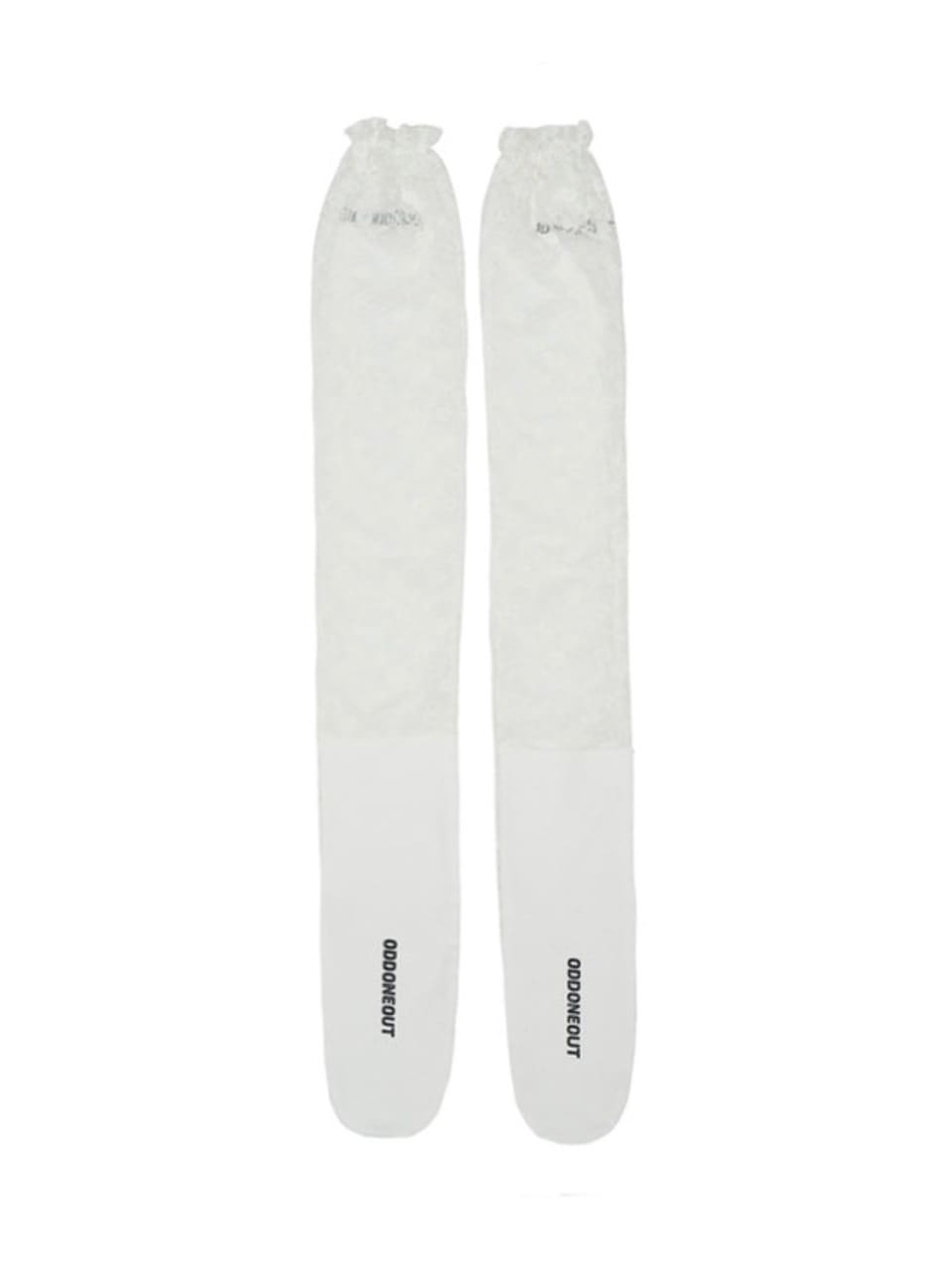 【ODDONEOUT】ODDONEOUT LACE KNEE SOCKS