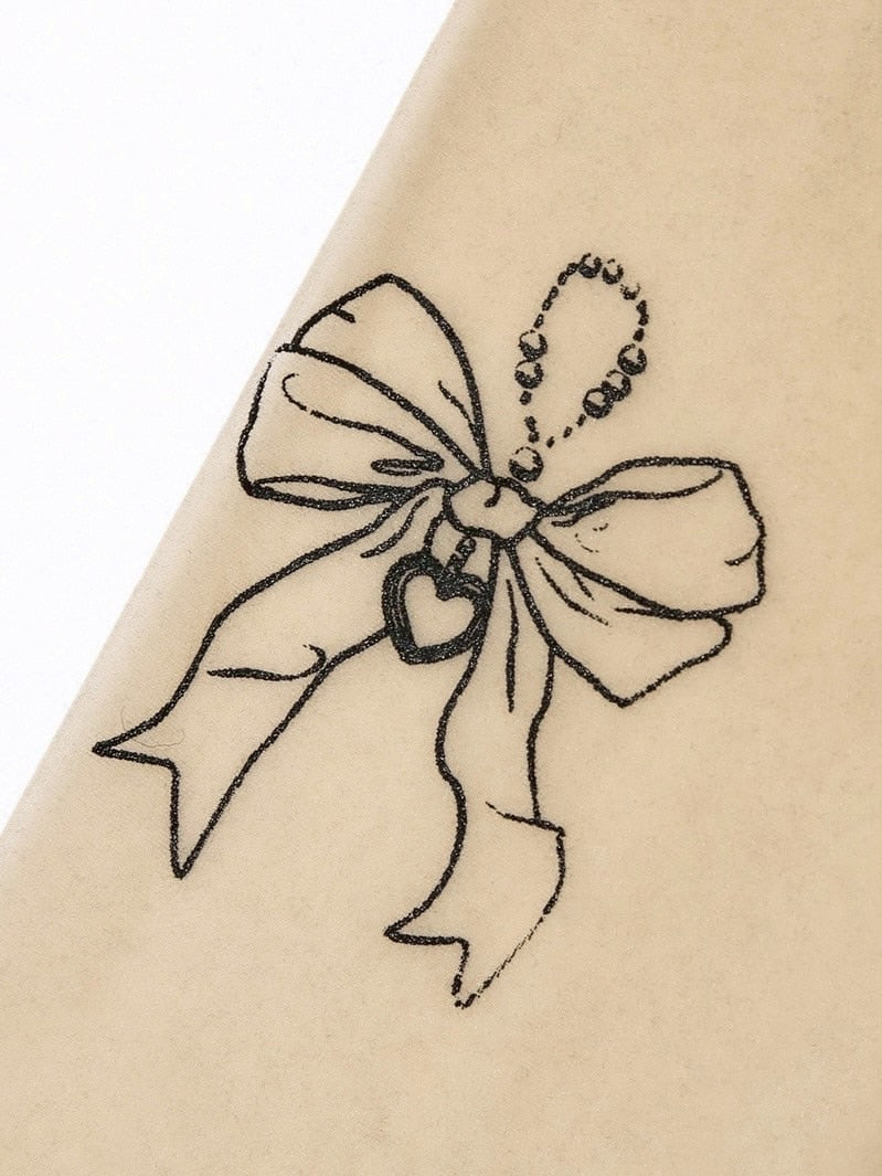 【ODDONEOUT】SOMETHINGS PRINTED STOCKING